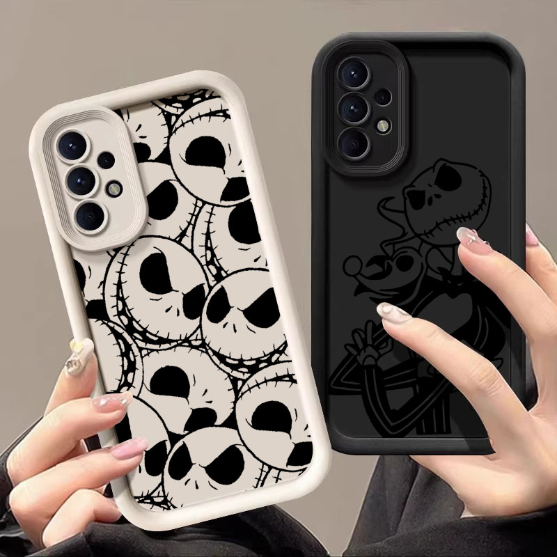 Samsung Galaxy A55 - Jack Sally Skellington Sanat Kılıfı Samsung
